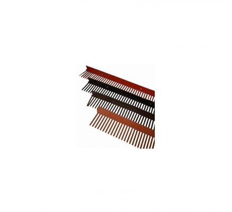Větrací mřížka jednoduchá 1mx60mm černá