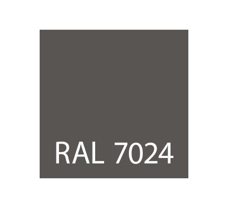 Tabulový plech 0,5x1250x2000mm PE25 RAL 7024 grafit. šedá