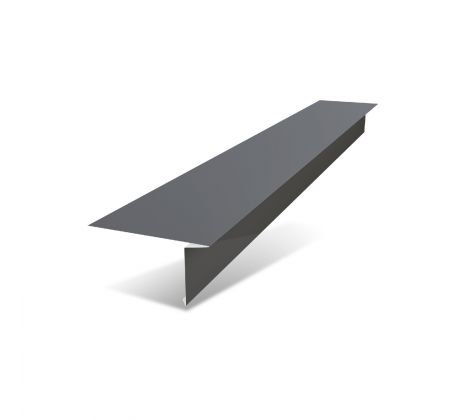 Okapní lišta Click SunClear 2m RAL 9005 černá