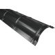 Hřebenáč půlkulatý AM DUAL MATT RAL 9005 černá