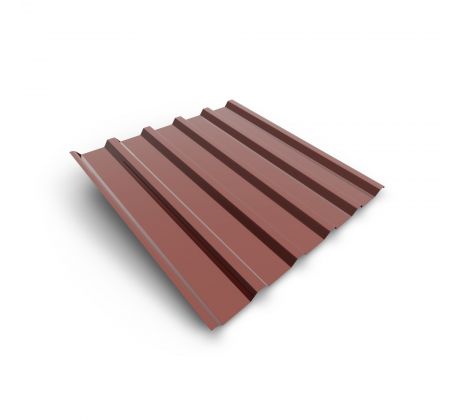 Trapézový plech TR35 SunClear RAL 3009 červenohnědý